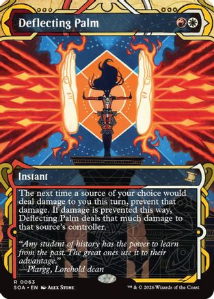 Deflecting Palm (SOA-063) [Secrets of Strixhaven: Mystical Archive] MTG Single Wizards of the Coast