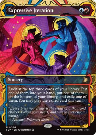 Expressive Iteration (SOA-064) [Secrets of Strixhaven: Mystical Archive] MTG Single Wizards of the Coast