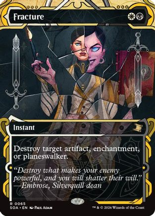 Fracture (SOA-065) [Secrets of Strixhaven: Mystical Archive] MTG Single Wizards of the Coast