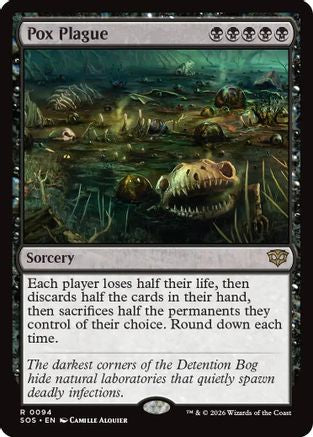 Pox Plague (SOS-094) [Secrets of Strixhaven] MTG Single Wizards of the Coast