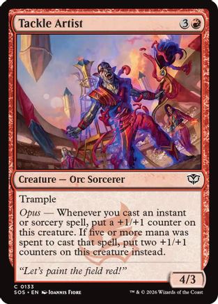 Tackle Artist (SOS-133) [Secrets of Strixhaven] MTG Single Wizards of the Coast