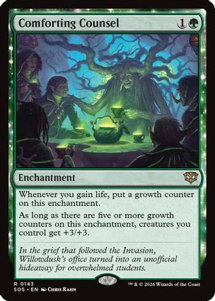 Comforting Counsel (SOS-143) [Secrets of Strixhaven] MTG Single Wizards of the Coast