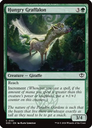 Hungry Graffalon (SOS-151) [Secrets of Strixhaven] MTG Single Wizards of the Coast