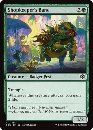 Shopkeeper's Bane (SOS-159) [Secrets of Strixhaven] MTG Single Wizards of the Coast