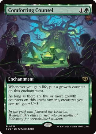 Comforting Counsel (SOS-338) [Secrets of Strixhaven] Foil MTG Single Wizards of the Coast
