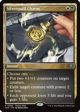 Silverquill Charm (PPSOS-365) [Promo Pack: Secrets of Strixhaven] MTG Single Wizards of the Coast
