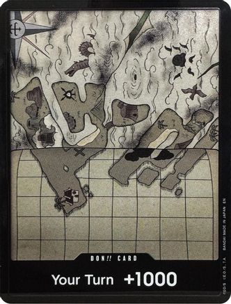 DON!! Card (Sky Island Map) (Double Pack Set Vol. 10) [Adventure on Kami's Island] Foil One Piece Single Bandai