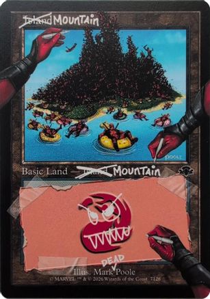 Mountain (7126) (SLD-7126) [Secret Lair] Drop Series MTG Single Wizards of the Coast