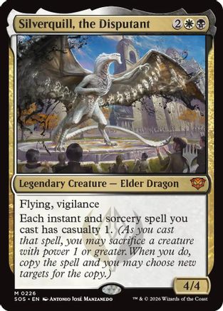 Silverquill, the Disputant (PPSOS-226) [Promo Pack: Secrets of Strixhaven] MTG Single Wizards of the Coast