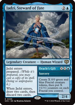 Jadzi, Steward of Fate (PPSOS-055) [Promo Pack: Secrets of Strixhaven] MTG Single Wizards of the Coast