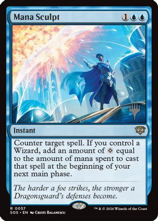 Mana Sculpt (PPSOS-057) [Promo Pack: Secrets of Strixhaven] MTG Single Wizards of the Coast