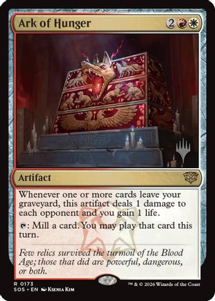 Ark of Hunger (PPSOS-173) [Promo Pack: Secrets of Strixhaven] Foil MTG Single Wizards of the Coast