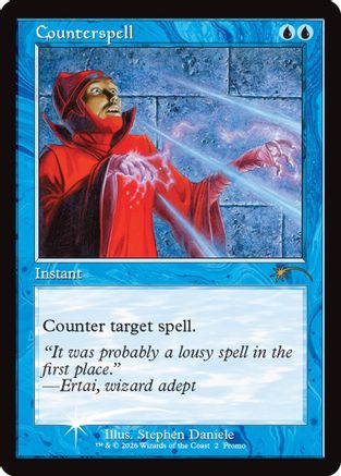 Counterspell (MFP-002) [Misc] MagicFest Cards Foil MTG Single Wizards of the Coast
