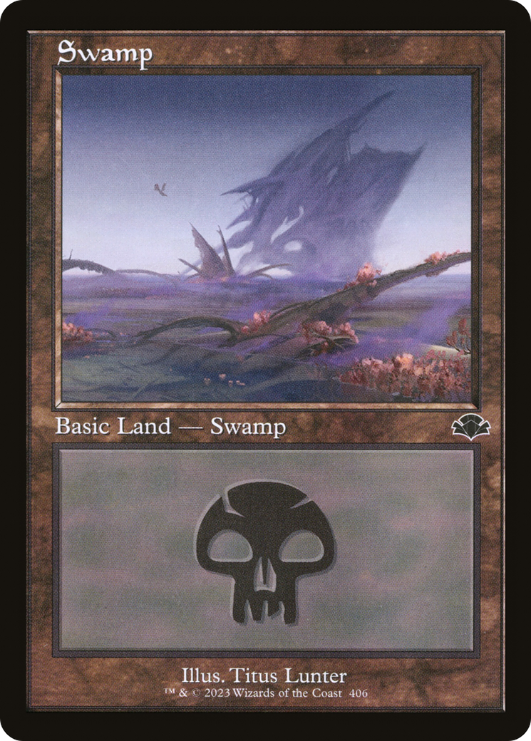 Swamp (406) (DMR-406) [Dominaria Remastered] MTG Single Wizards of the Coast