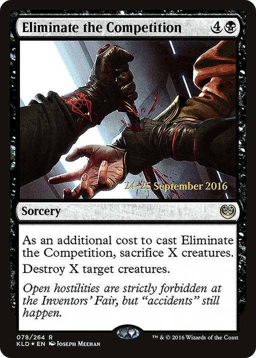 Eliminate the Competition (PRE-78S) [Kaladesh Promos] Foil MTG Single Wizards of the Coast