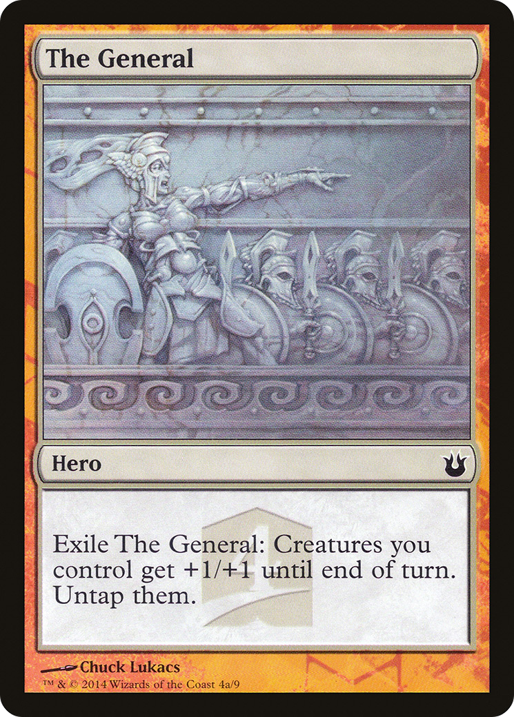The General (HERO-) [Born of the Gods Hero's Path] MTG Single Wizards of the Coast