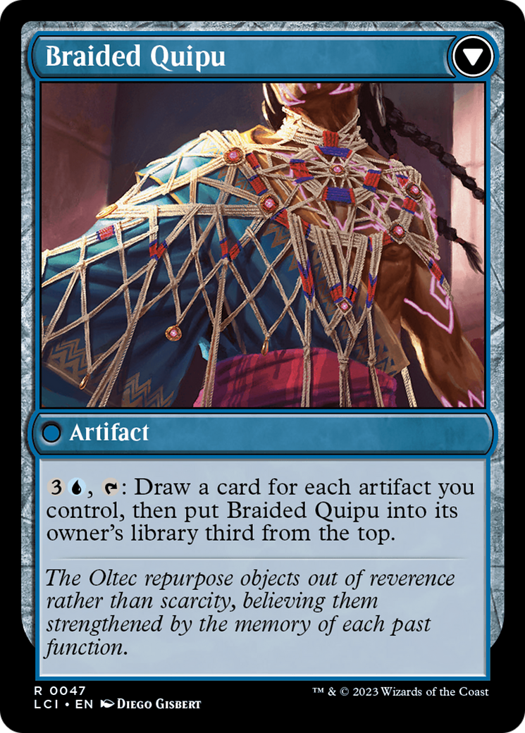Braided Net (LCI-047) [The Lost Caverns of Ixalan] Foil MTG Single Wizards of the Coast