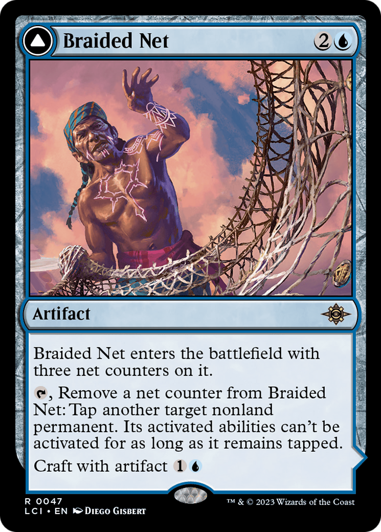 Braided Net (LCI-047) [The Lost Caverns of Ixalan] Foil MTG Single Wizards of the Coast