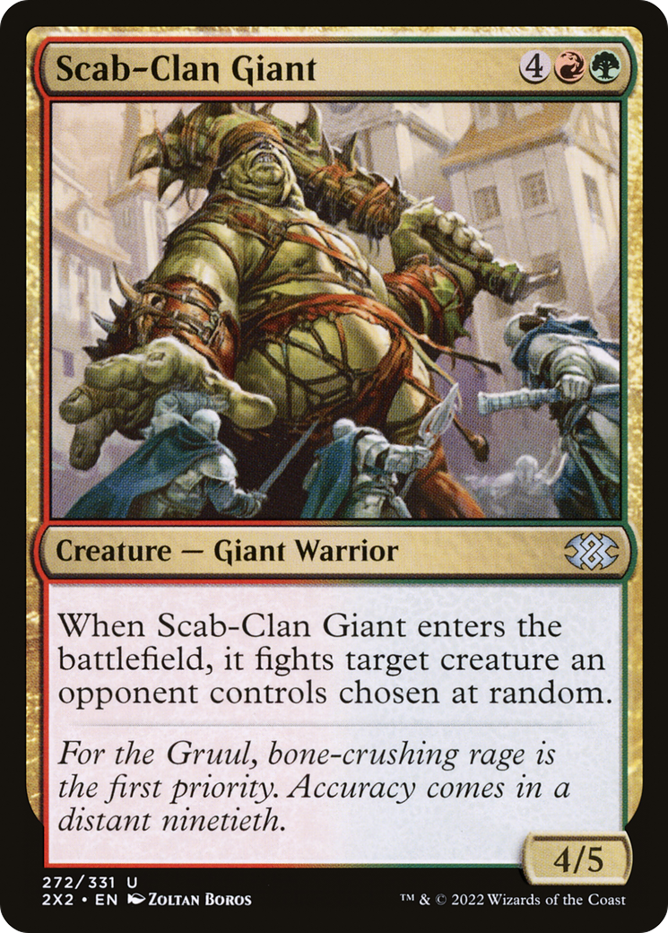 Scab-Clan Giant (2X2-272) [Double Masters 2022] MTG Single Wizards of the Coast