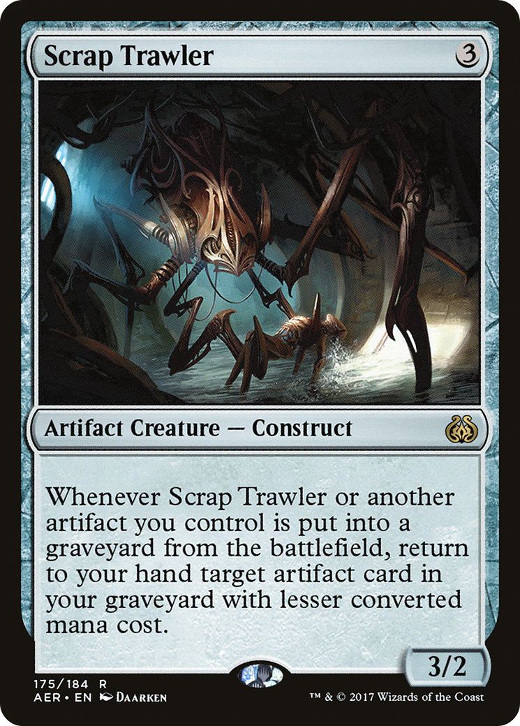 Scrap Trawler (AER-175) [Aether Revolt] MTG Single Wizards of the Coast
