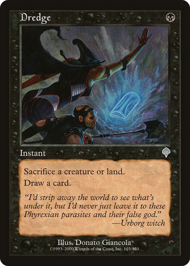 Dredge (INV-103) [Invasion] MTG Single Wizards of the Coast