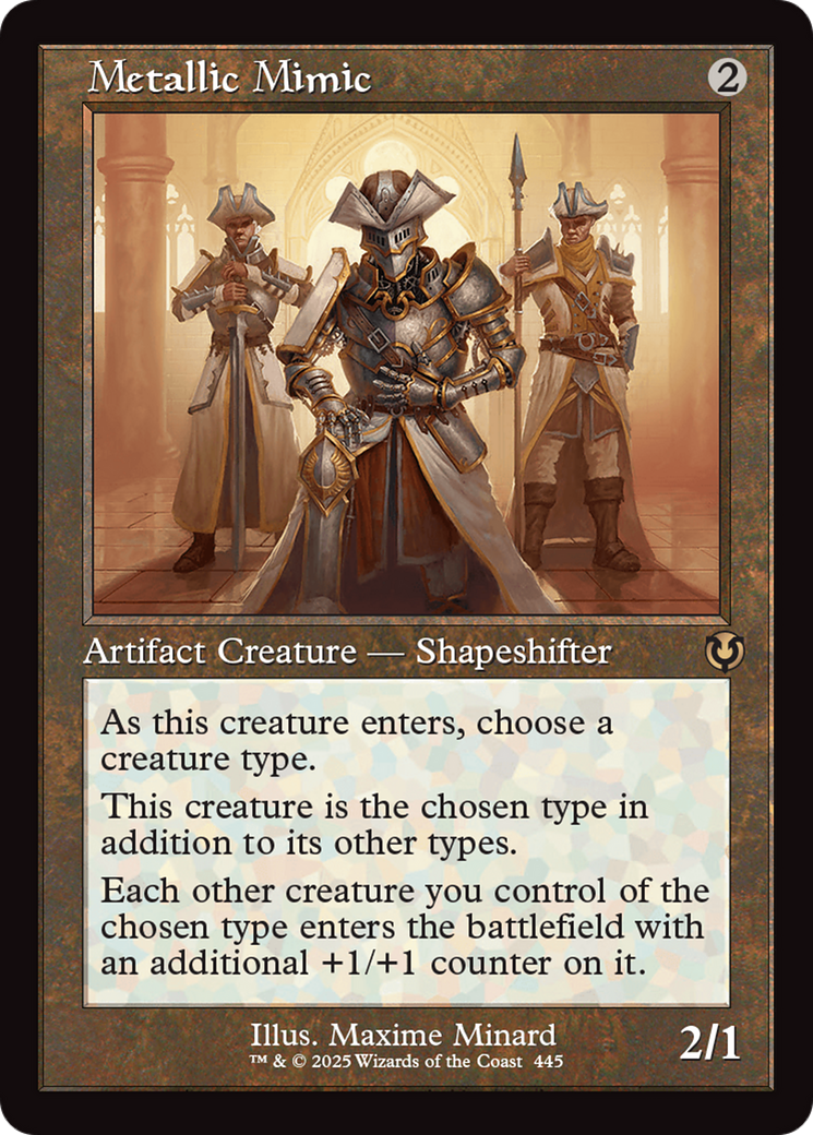 Metallic Mimic (INR-445) [Innistrad Remastered] Foil MTG Single Wizards of the Coast