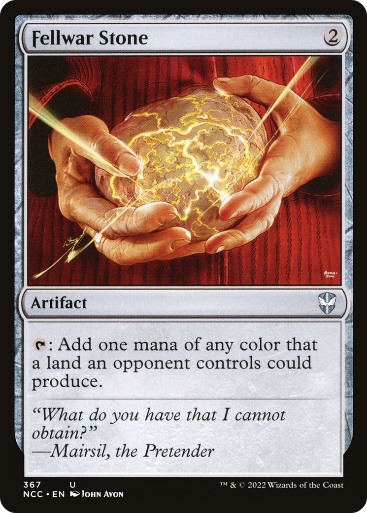 Fellwar Stone (NCC-367) [New Capenna Commander] MTG Single Wizards of the Coast