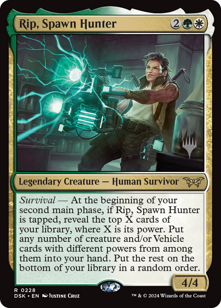 Rip, Spawn Hunter (PPDSK-228) [Duskmourn: House of Horror Promos] MTG Single Wizards of the Coast