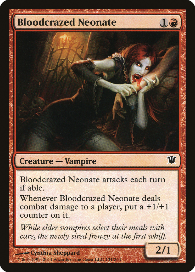 Bloodcrazed Neonate (ISD-131) [Innistrad] MTG Single Wizards of the Coast