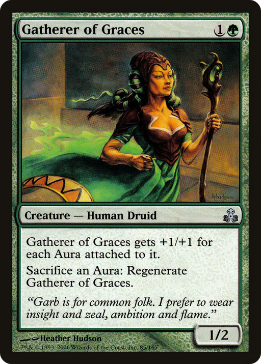 Gatherer of Graces (GPT-085) [Guildpact] MTG Single Wizards of the Coast