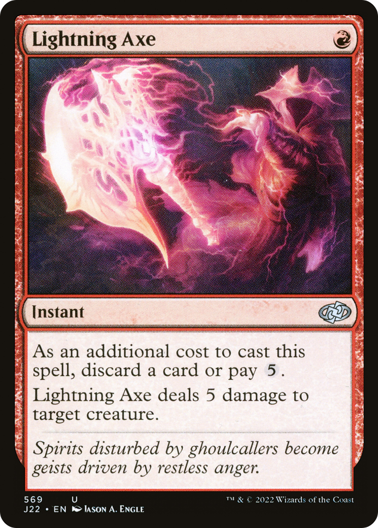 Lightning Axe (J22-569) [Jumpstart 2022] MTG Single Wizards of the Coast