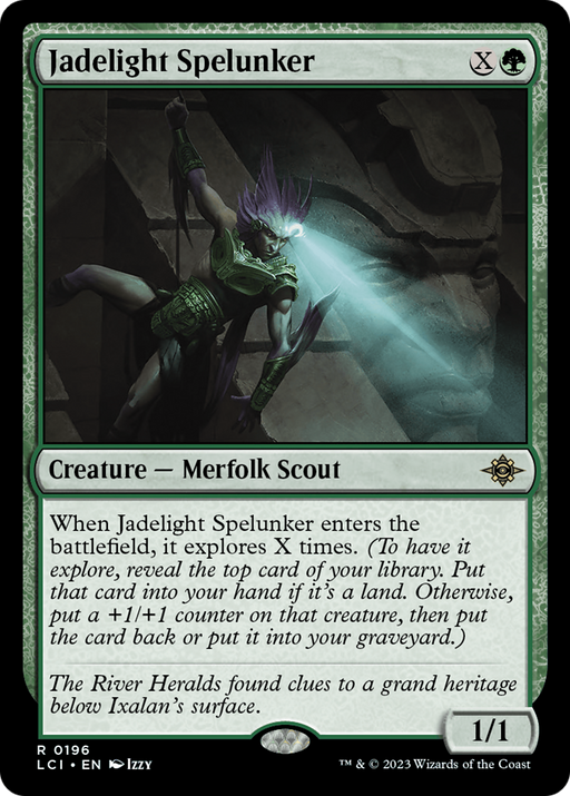 Jadelight Spelunker (LCI-196) [The Lost Caverns of Ixalan] Foil MTG Single Wizards of the Coast