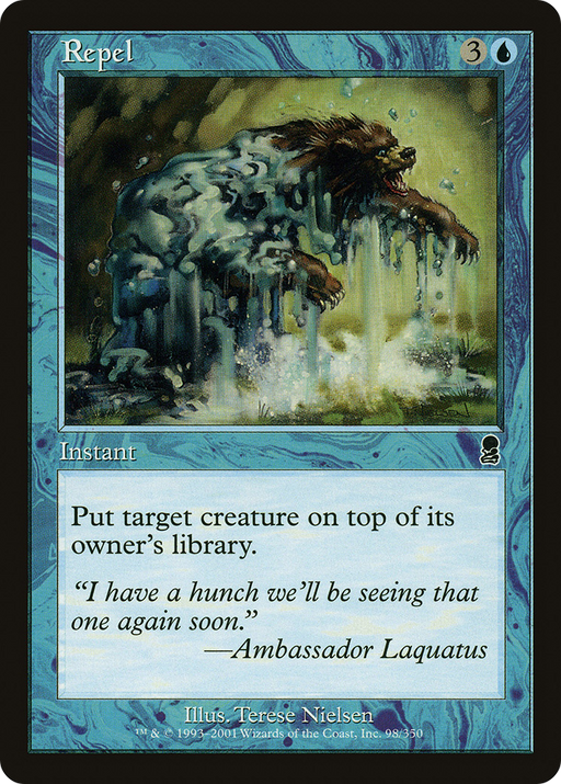 Repel (ODY-098) [Odyssey] Foil MTG Single Wizards of the Coast