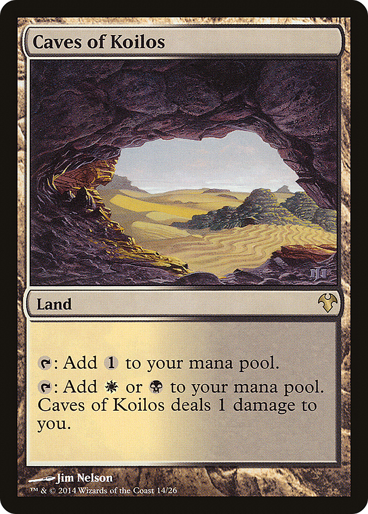 Caves of Koilos (MD1-014) [Misc] Modern Event Deck 2014 MTG Single Wizards of the Coast
