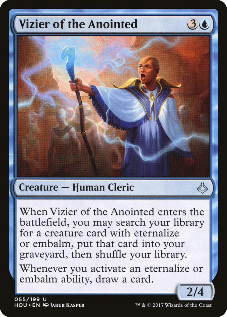 Vizier of the Anointed (HOU-055) [Hour of Devastation] Foil MTG Single Wizards of the Coast
