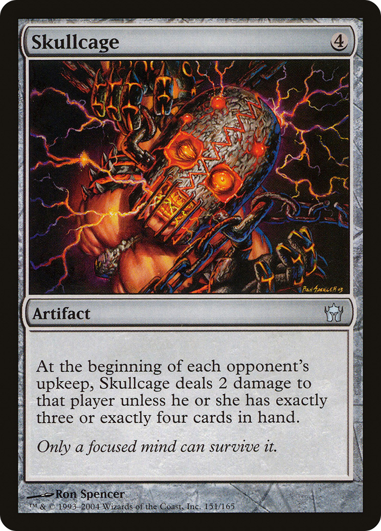 Skullcage (5DN-151) [Fifth Dawn] MTG Single Wizards of the Coast
