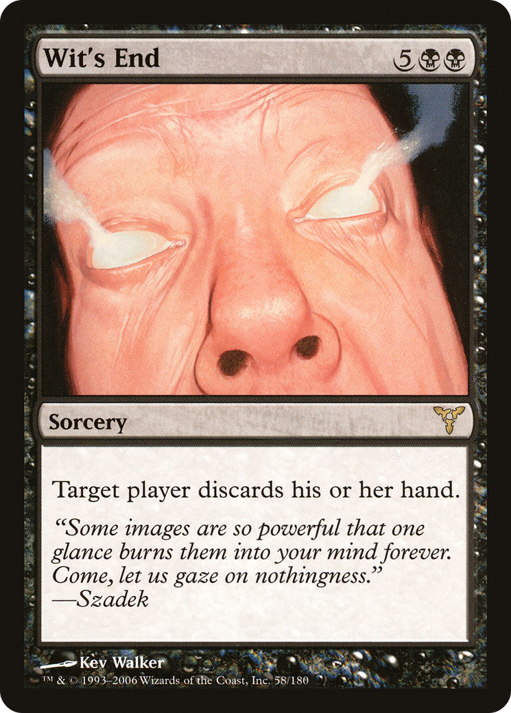 Wit's End (DIS-058) [Dissension] MTG Single Wizards of the Coast