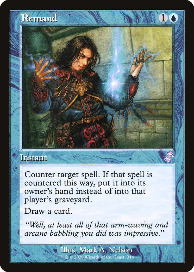 Remand (TSR-316) [Time Spiral Remastered] Foil MTG Single Wizards of the Coast