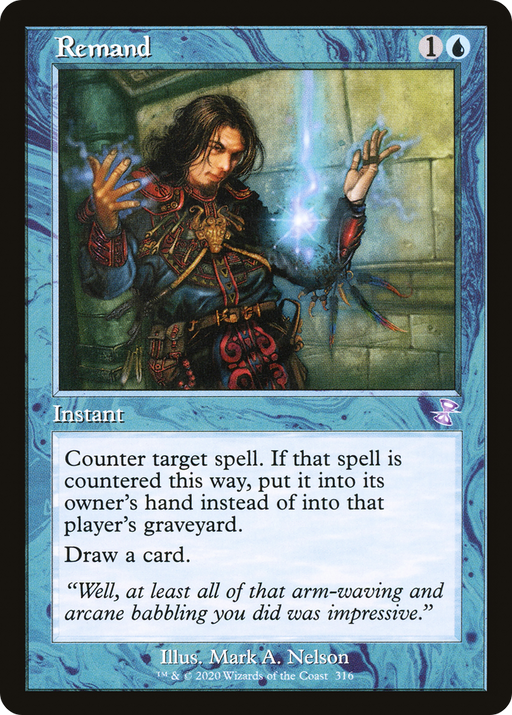 Remand (TSR-316) [Time Spiral Remastered] Foil MTG Single Wizards of the Coast