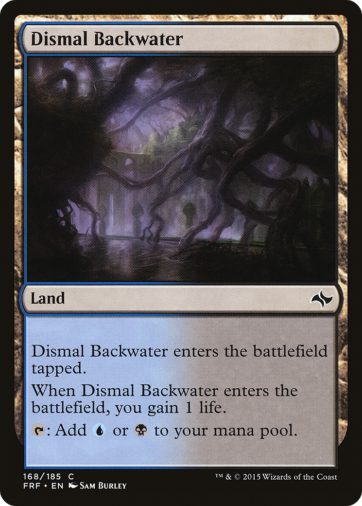 Dismal Backwater (FRF-168) [Fate Reforged] Foil MTG Single Wizards of the Coast