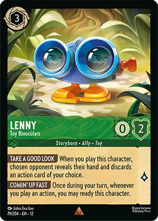 Lenny - Toy Binoculars (79/204) [Wilds Unknown] Cold Foil Lorcana Single Disney