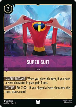 Super Suit (66/204) [Wilds Unknown] Lorcana Single Disney