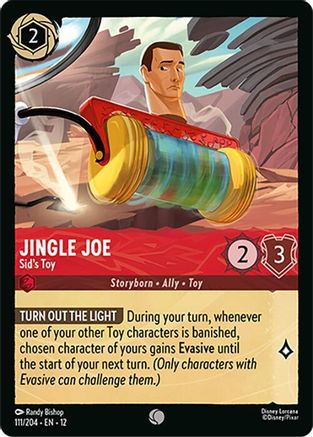 Jingle Joe - Sid's Toy (111/204) [Wilds Unknown] Lorcana Single Disney