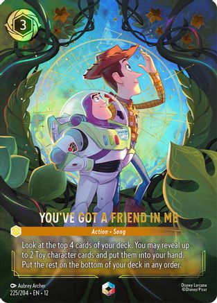 You've Got a Friend in Me (Enchanted) (225/204) [Wilds Unknown] Holofoil Lorcana Single Disney