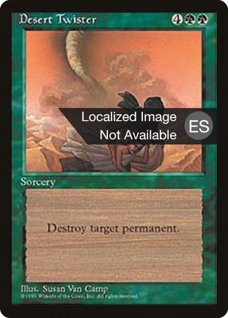 Desert Twister (4BB-240) [Fourth Edition Foreign Black Border] MTG Single Wizards of the Coast