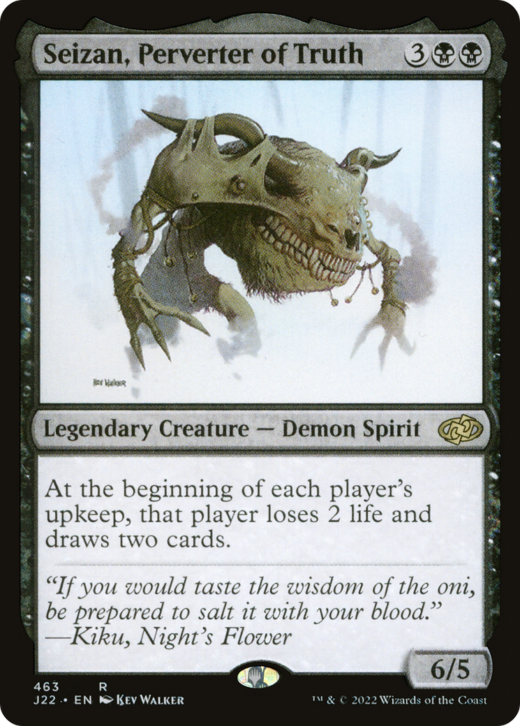 Seizan, Perverter of Truth (J22-463) [Jumpstart 2022] MTG Single Wizards of the Coast