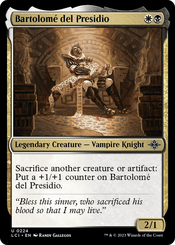Bartolome del Presidio (LCI-224) [The Lost Caverns of Ixalan] Foil MTG Single Wizards of the Coast
