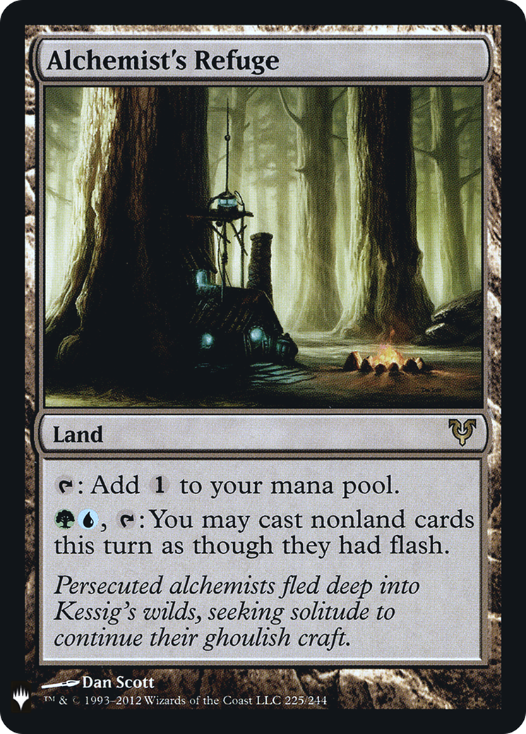 Alchemist's Refuge (LIST-225) [Mystery Booster] The List Foil MTG Single Wizards of the Coast