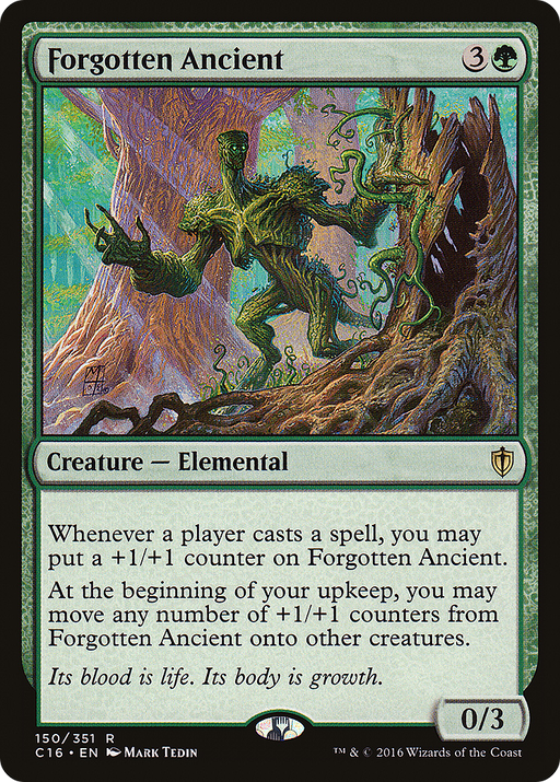 Forgotten Ancient (C16-150) [Commander 2016] MTG Single Wizards of the Coast