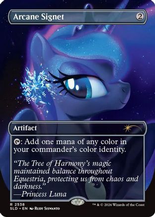 Arcane Signet (2538) (SLD-2538) [Secret Lair] Drop Series MTG Single Wizards of the Coast
